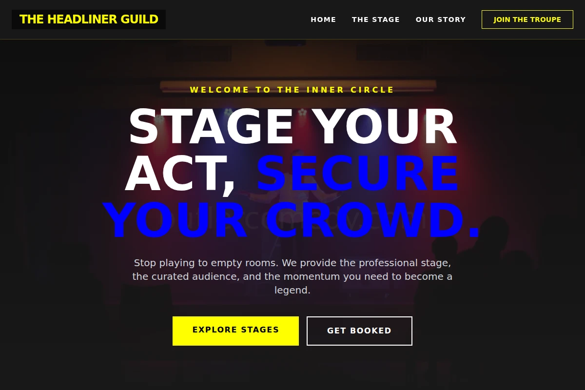 Troupe Comedy