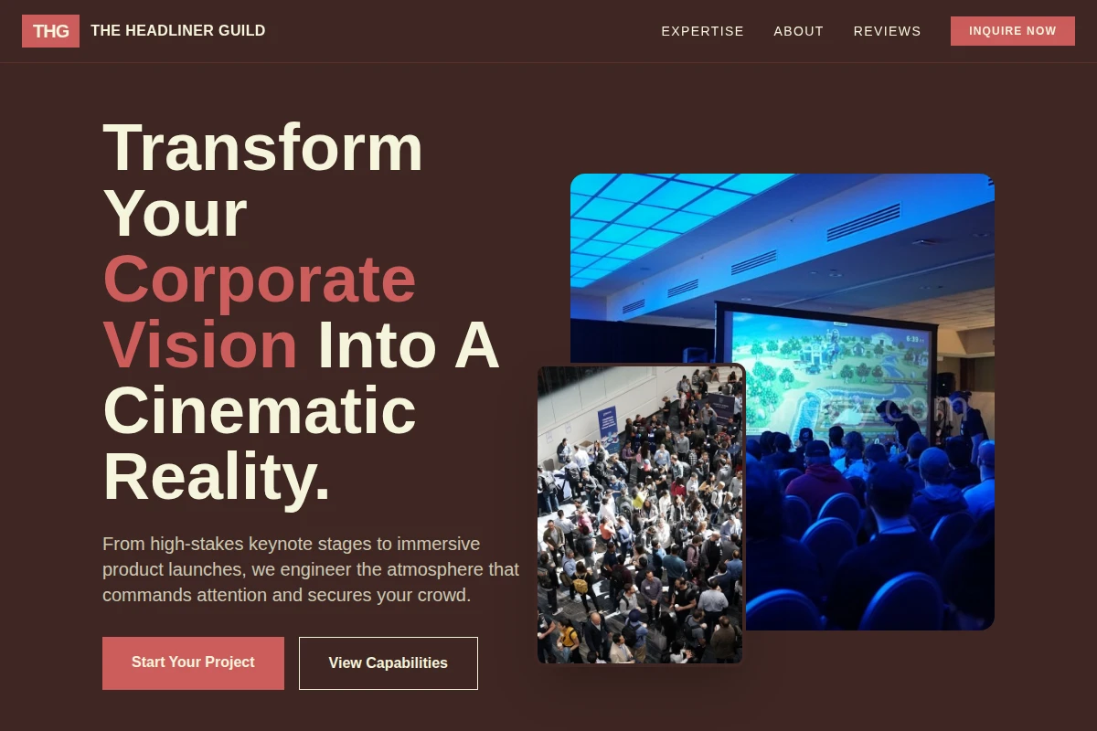 Stage Corporate Event