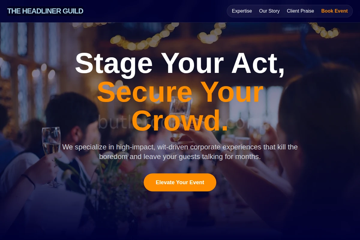 Sarcasm Corporate Event