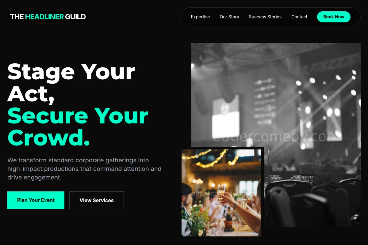 Booking Corporate Event