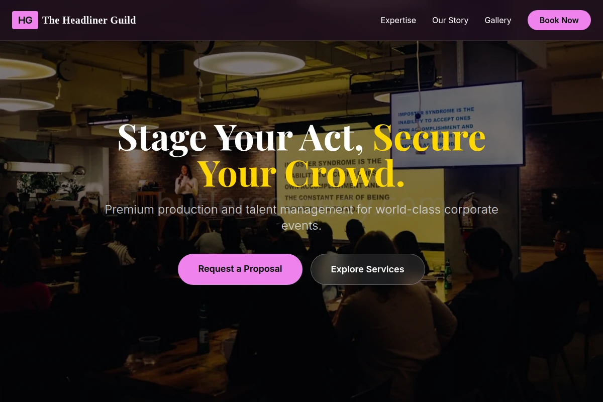 Gag Corporate Event
