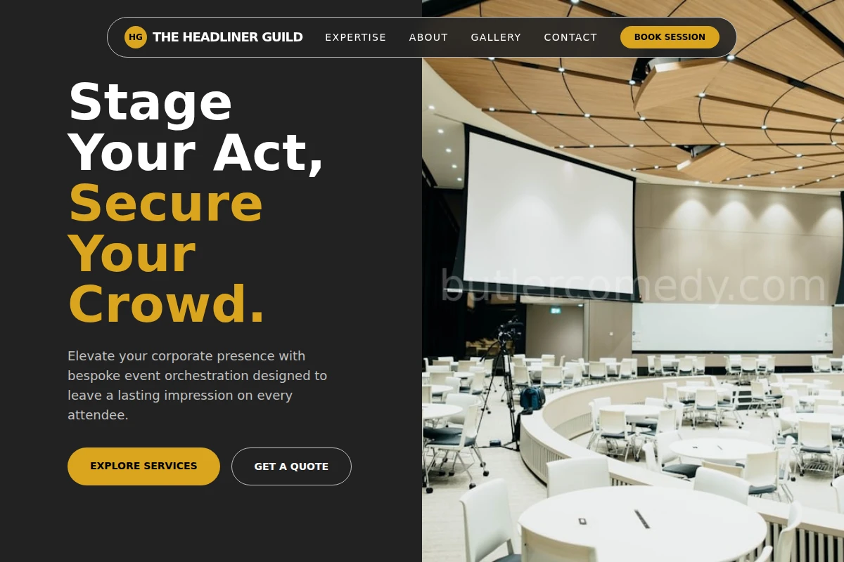 Headliner Corporate Event