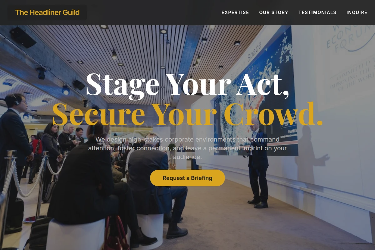 Satire Corporate Event