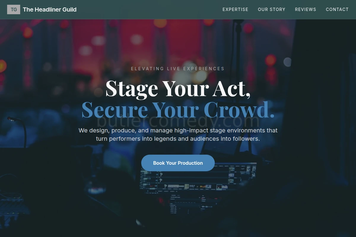 Stage Event Planning