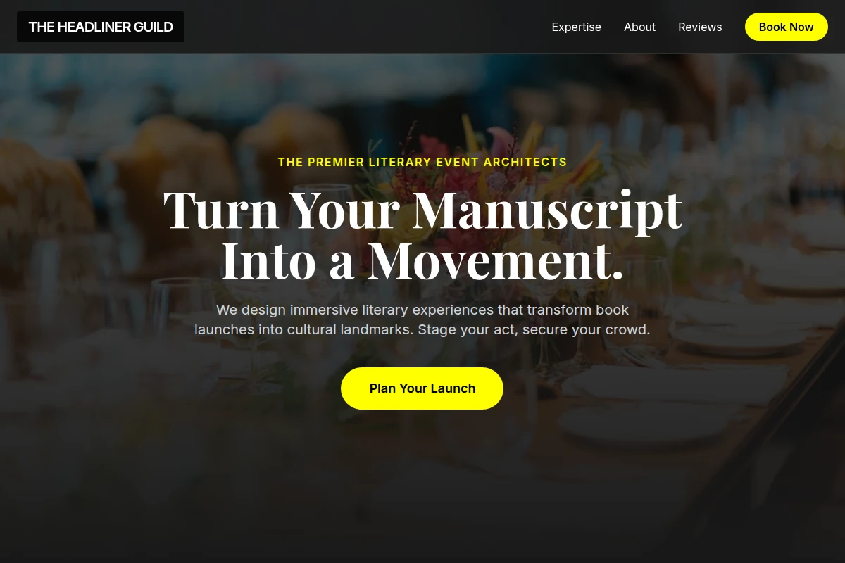 Writer Event Planning