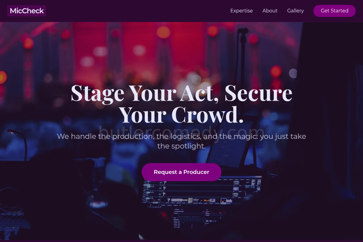 MicCheck Event Planning