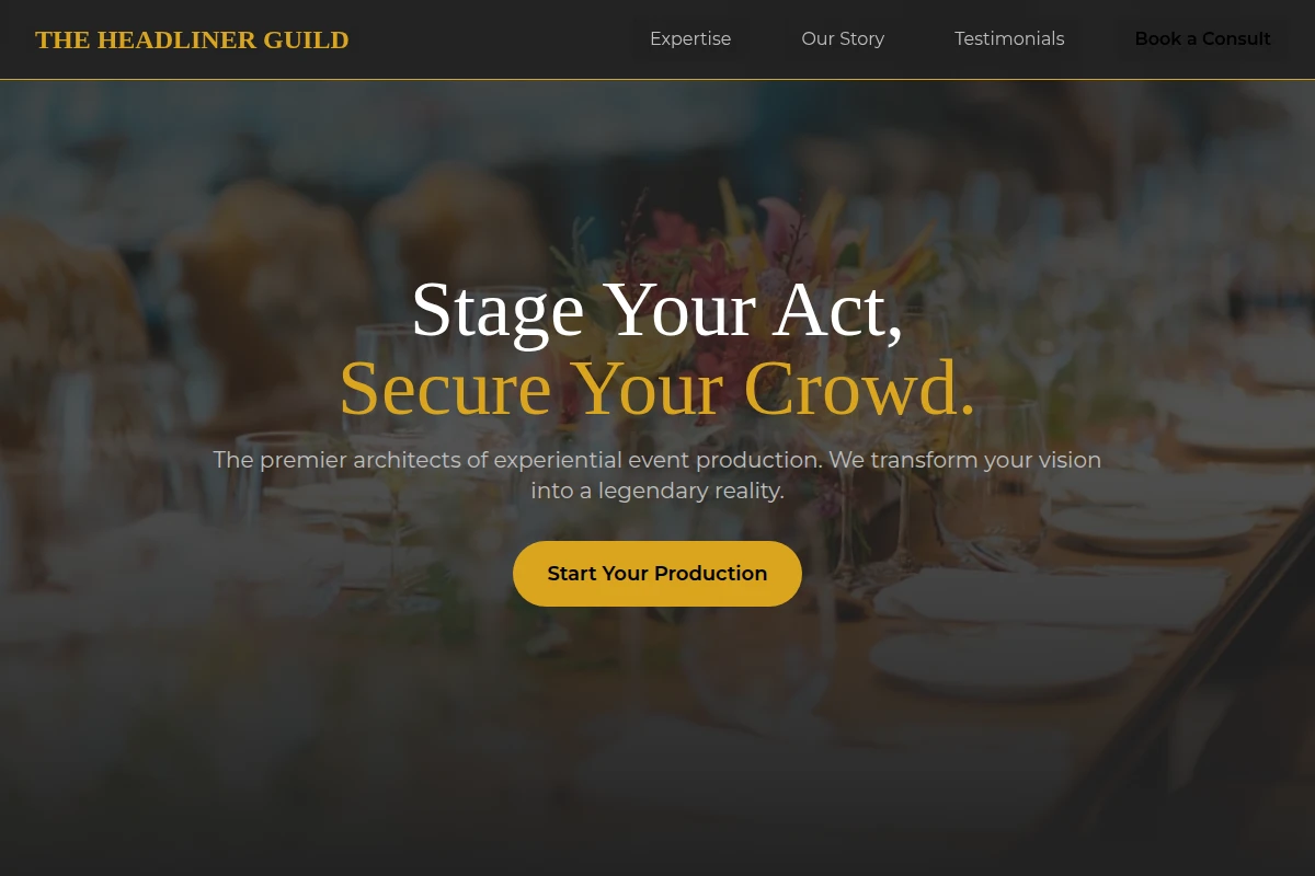 TightFive Event Planning