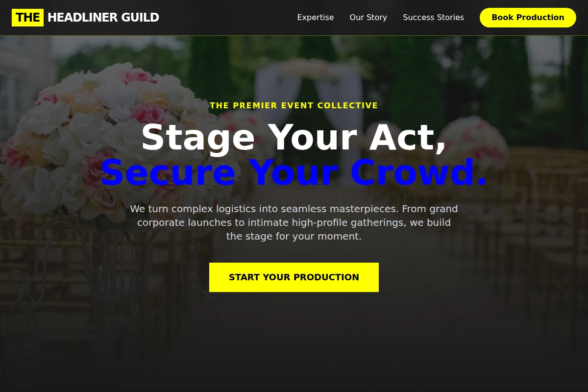 PunchUp Event Planning