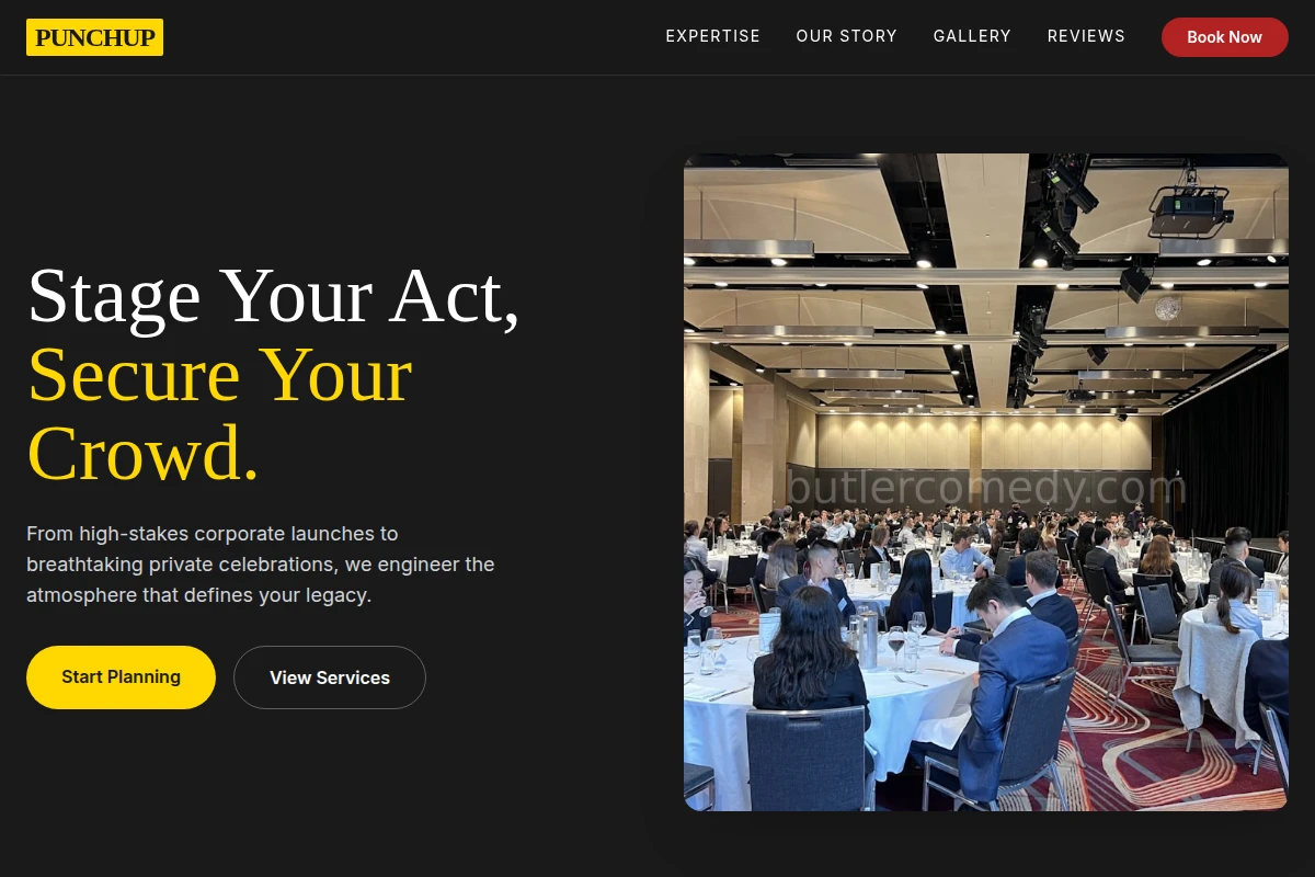 PunchUp Event Planning