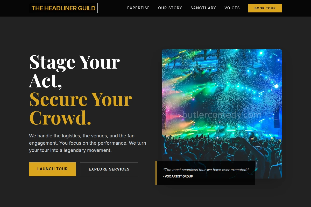 Tour Event Planning