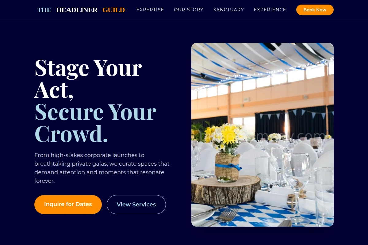Venue Event Planning