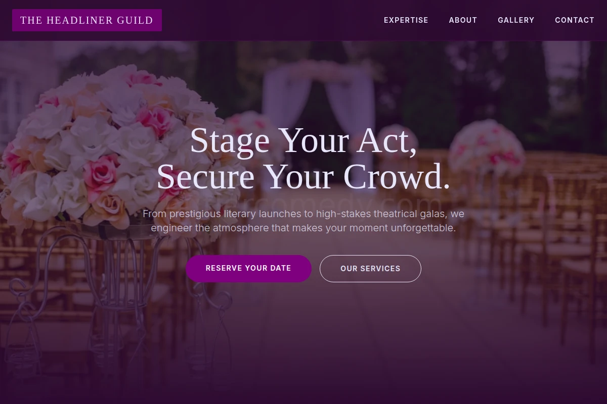 Writer Event Planning